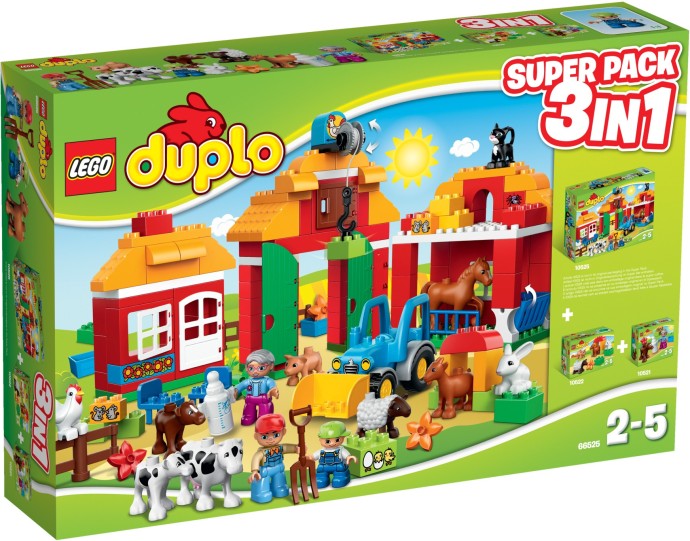 LEGO 66525 Farm Super Pack 3-in-1