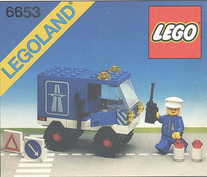 LEGO 6653 Highway Maintenance Truck