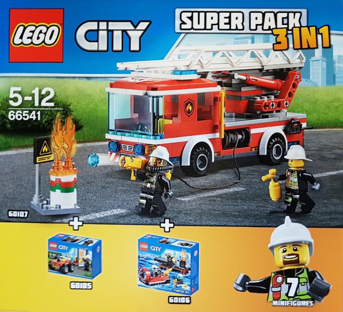LEGO 66541 City Fire Value Pack