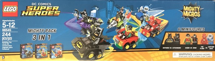 LEGO 66545 Mighty Micros Mighty Pack 3 in 1