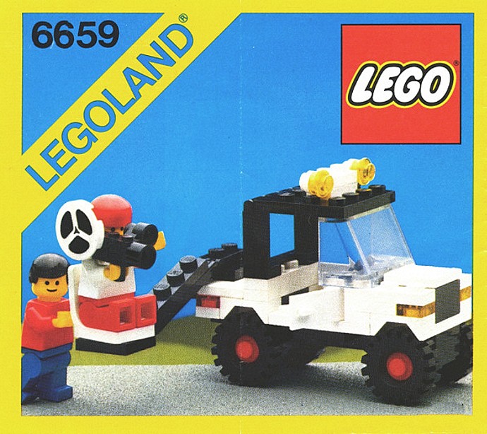 LEGO 6659 TV Camera Crew