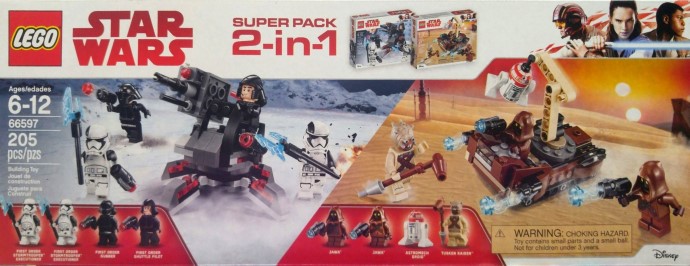 LEGO 66597 2-in-1 Super Pack