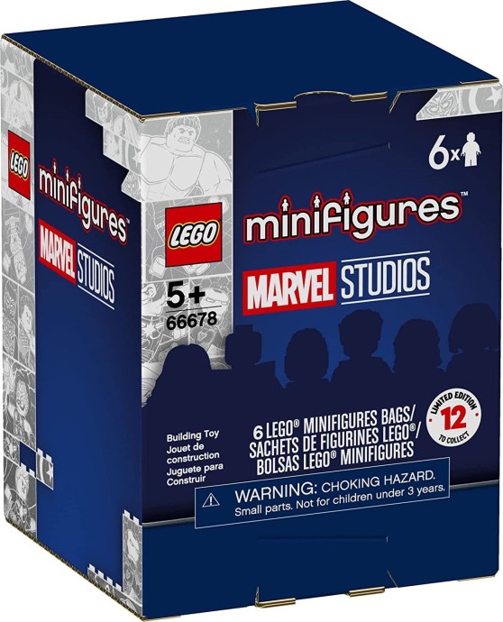 LEGO 66678 LEGO Minifigures - Marvel Studios Series {Box of 6 random bags}