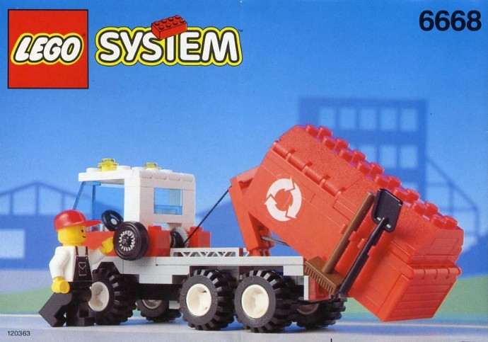 LEGO 6668 Recycle Truck