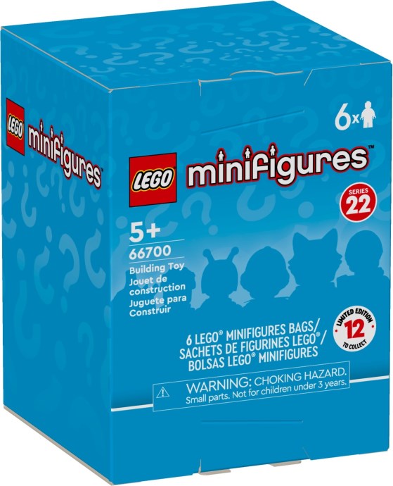 LEGO 66700 LEGO Minifigures - Series 22 {Box of 6 random bags}