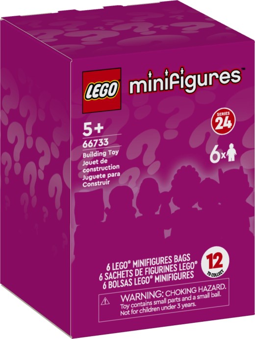 LEGO 66733 LEGO Minifigures - Series 24  {Box of 6 random bags}