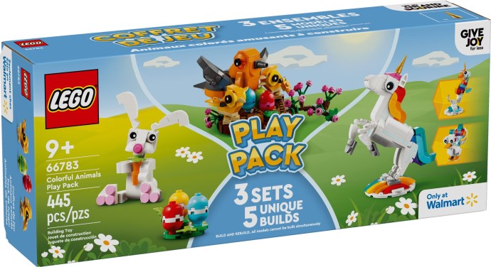 LEGO 66783 Colorful Animals Play Pack