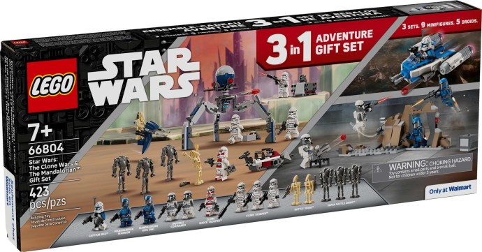 LEGO 66804 Star Wars: The Clone Wars and The Mandalorian Gift Set