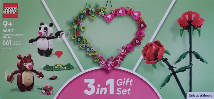 LEGO 66817 Hearts & Flowers Gift Set 