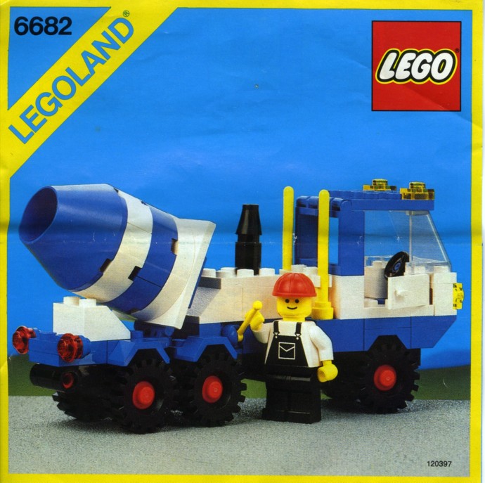 LEGO Cement Mixer | Brickset