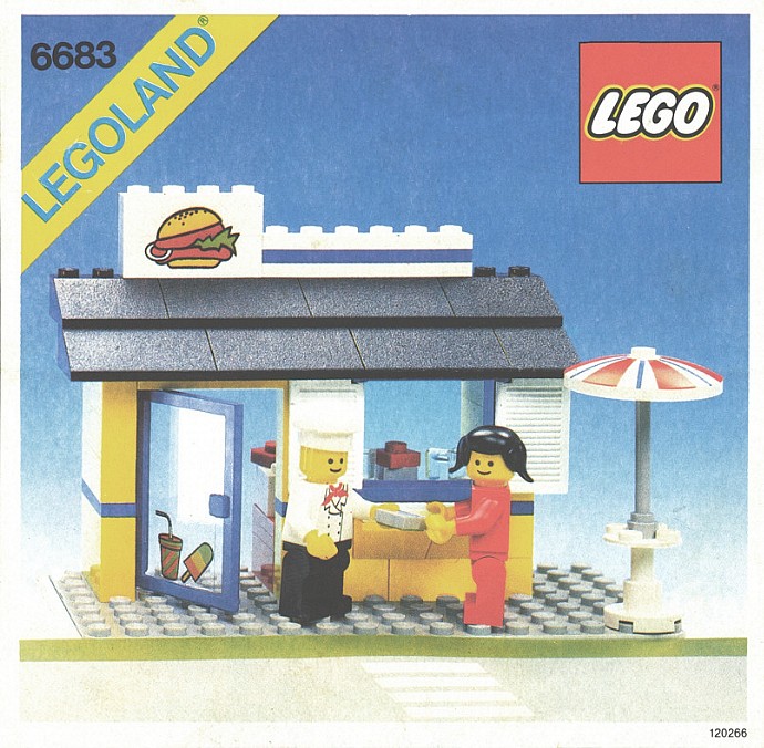 LEGO 6683 Hamburger Stand