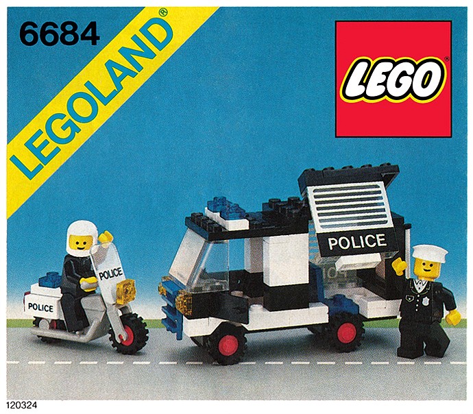 lego classic police car