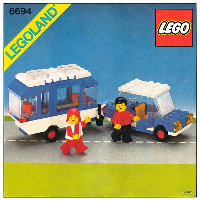 LEGO 6694 Car with Camper