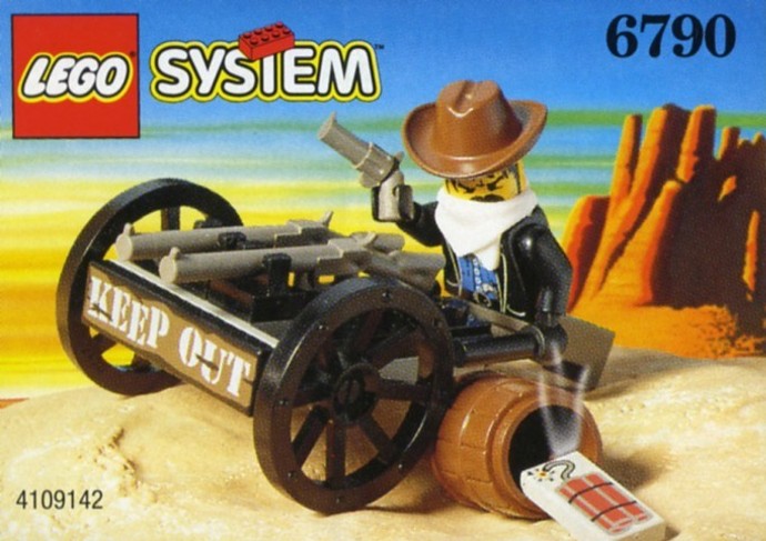 LEGO 6790 Bandit with Gun
