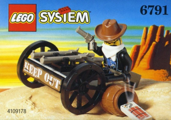 LEGO 6791 Bandit's Wheelgun