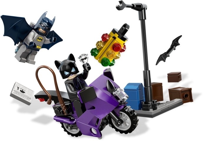 LEGO 6858 Batman Catwoman Catcycle City Chase Free Shipping! 