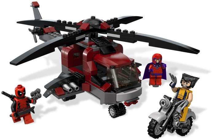 LEGO 6866 Wolverine's Chopper Showdown