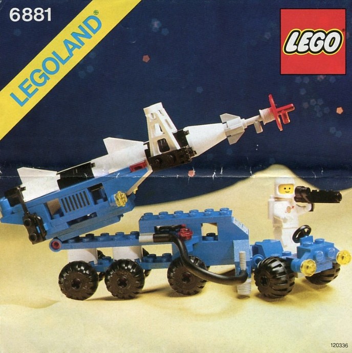 LEGO 6881 Lunar Rocket Launcher