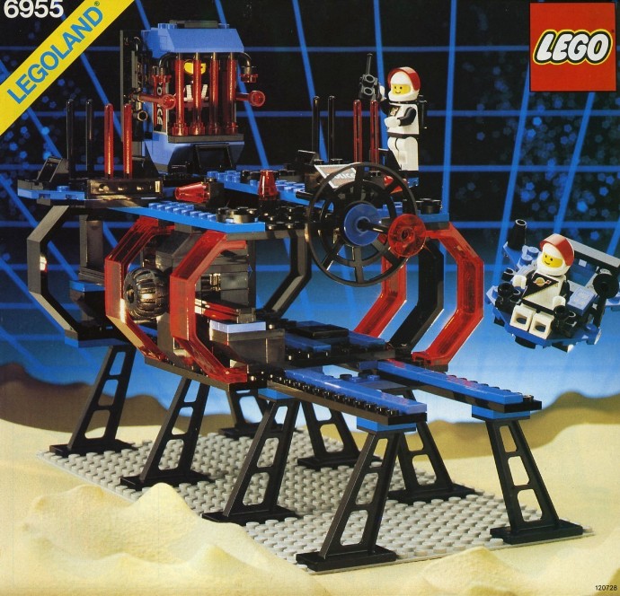 LEGO 6955 Space Lock-Up Isolation Base