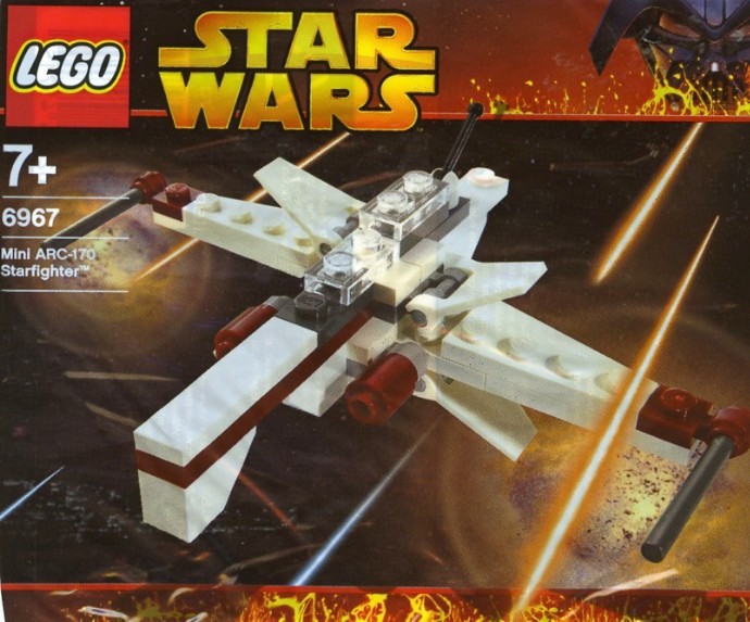 LEGO 6967 Mini ARC-170 Starfighter