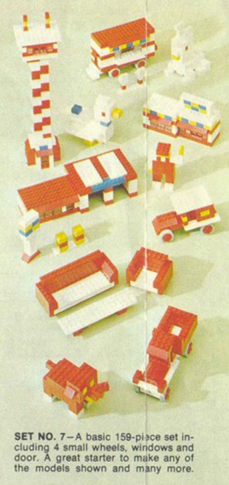 LEGO 7-5 Promotional Basic Set No. 7 (Kraft Velveeta)