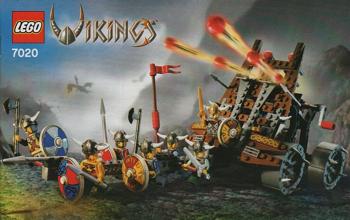 LEGO 7020 Army of Vikings with Heavy Artillery Wagon | Brickset