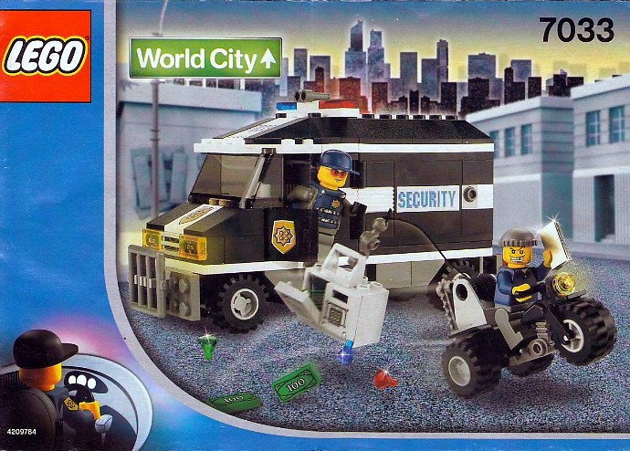 LEGO 7033 Armored Car Action