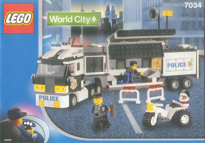 LEGO 7034 Surveillance Truck