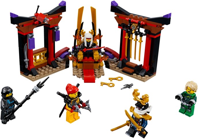 LEGO 70651: Throne Room Showdown | Brickset: LEGO set guide and