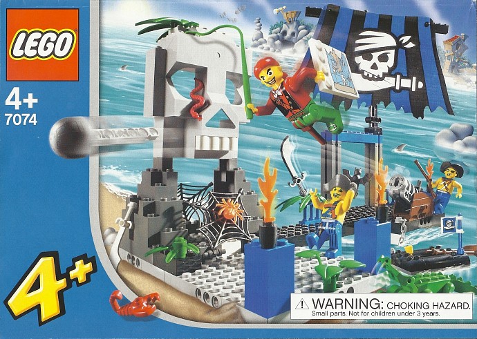 LEGO 7074 Skull Island