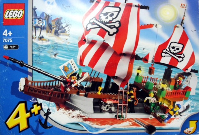 LEGO 7075 Captain Redbeard's Pirate Ship