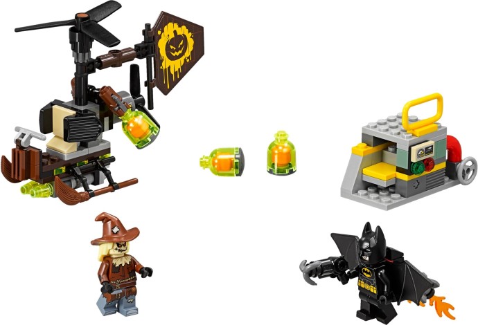 Integration skjold Squeak LEGO 70913 Scarecrow Fearful Face-off | Brickset
