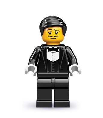 Lego Minifigure Series 9 Judge 