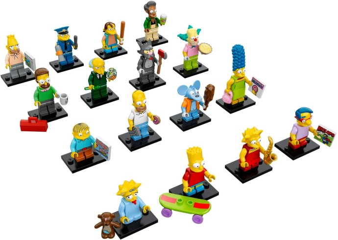 LEGO Minifigures 71005 The Simpsons Series 1 hard to find 