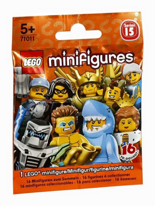 Lego Minifigures Series 15 Shark Suit Guy 71011 