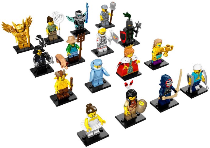 Nr Beipackzettel  #1155 Lego Minifiguren: Serie 17 15 Elfenmädchen 