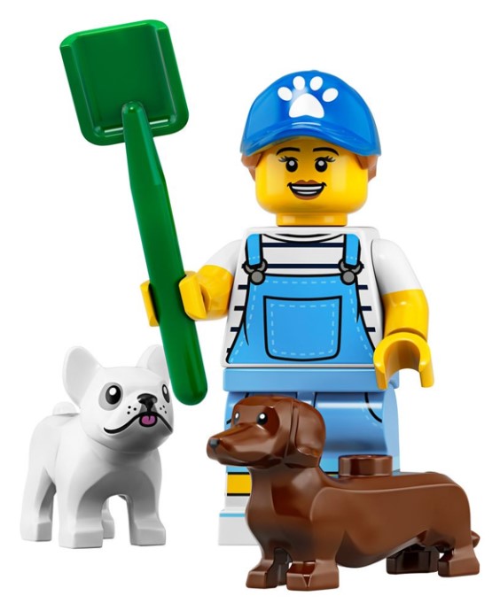 LEGO NEW REDDISH BROWN MINIFIGURE PUPPY DOG ANIMAL PIECE
