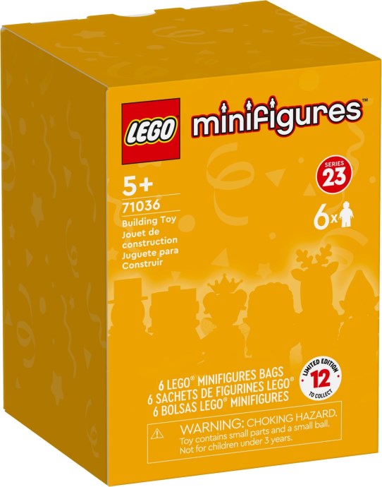 LEGO 71036 LEGO Minifigures - Series 23  {Box of 6 random bags}