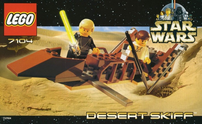 Lego Star Wars Episode IV-VI Desert Skiff for sale online 7104