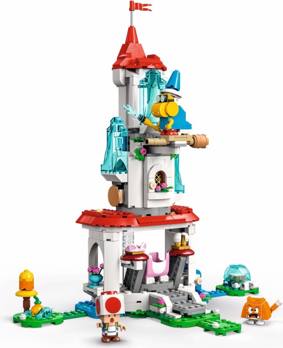 LEGO 71407: Cat Peach Suit and Frozen Tower | Brickset: LEGO set 
