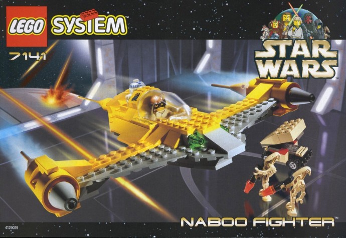 7141-1: Naboo Fighter | Brickset: LEGO set guide and database