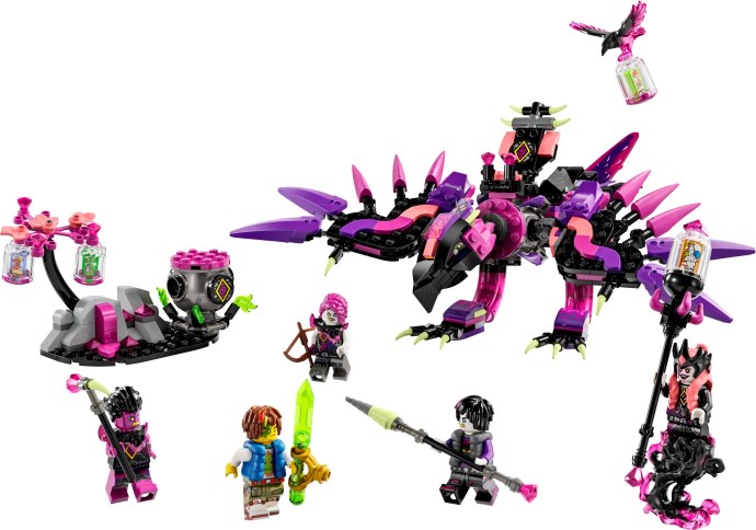 LEGO 71483 The Never Witch's Nightmare Creatures