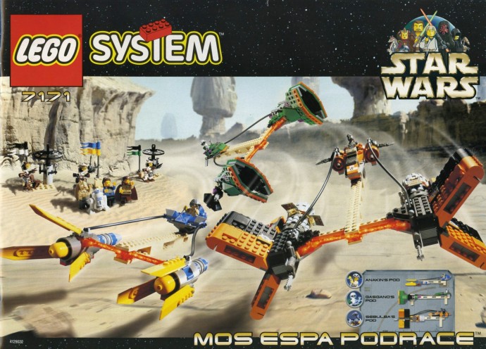 LEGO 100 Bulk Pieces Star Wars 1Minifigure Great Condition Racer Castle 
