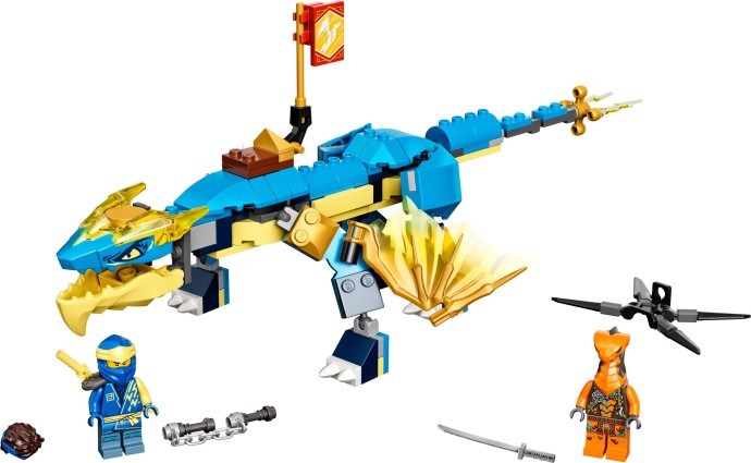 LEGO 71760: Jay's Thunder Dragon EVO | Brickset: LEGO set guide 