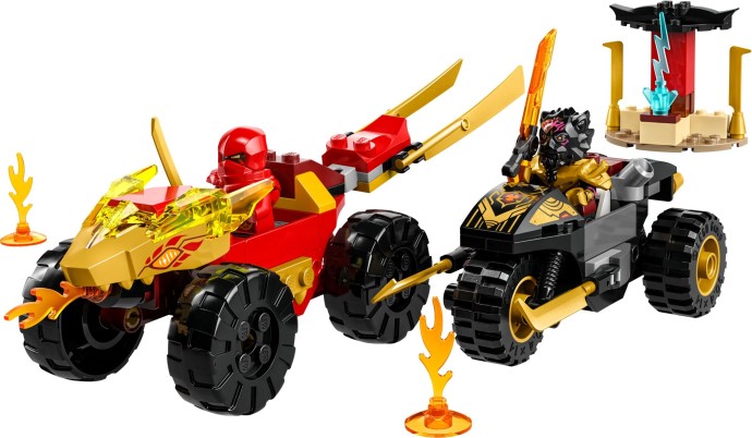 LEGO 71789 Kai and Ras's Car and Bike Battle