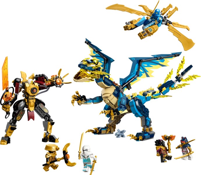 LEGO 71796 Elemental Dragon vs. The Empress Mech