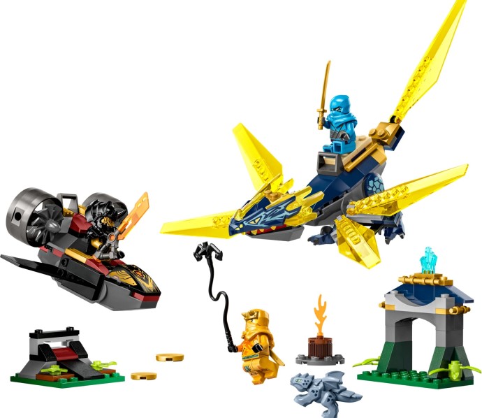 LEGO 71798 Nya and Arin's Baby Dragon Battle