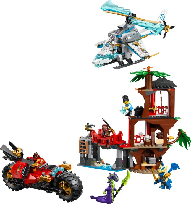 LEGO 71857 Ninja Vehicle Tree House Battle