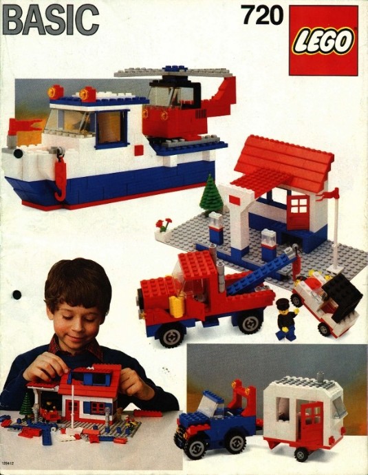 LEGO 720 Basic Building Set, 7+