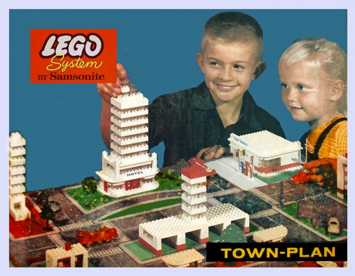 LEGO 725-3 Town Plan